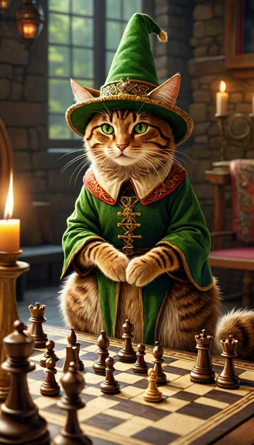 cover of Chess with Charming Puss