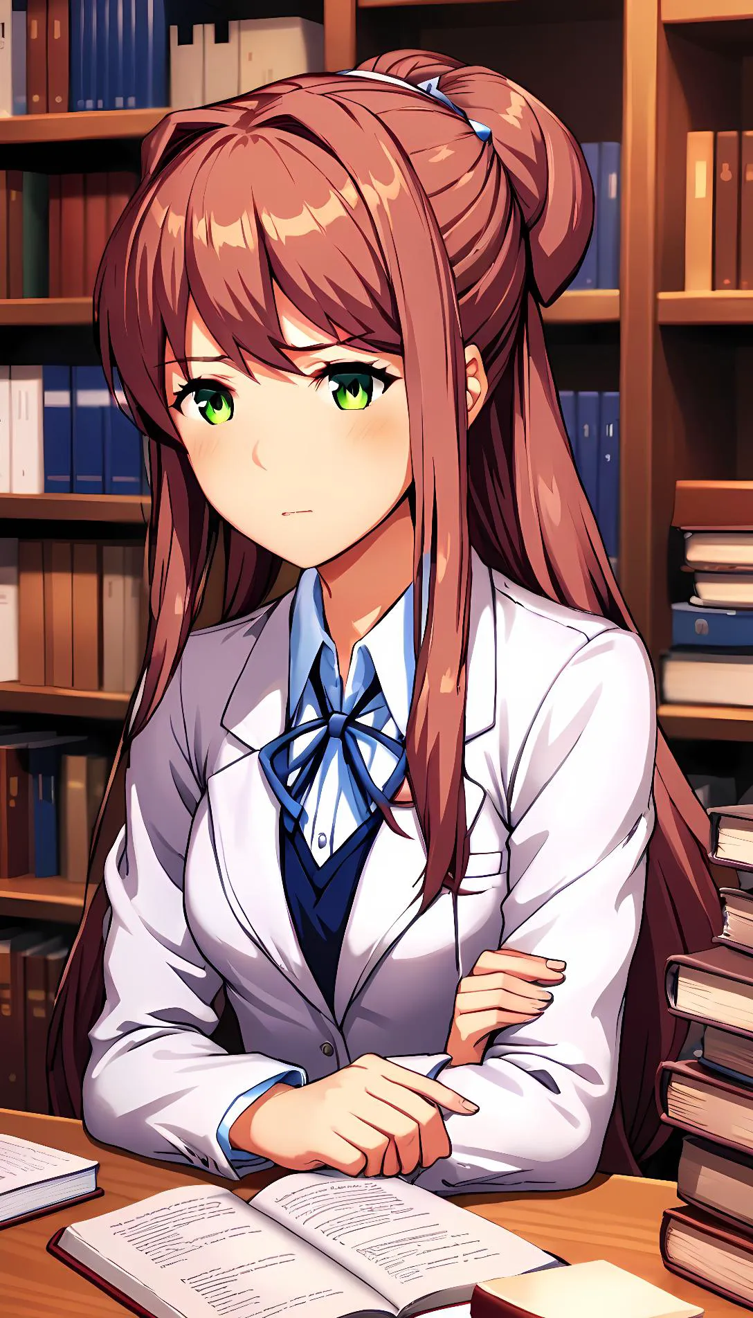 Chat with AI character: Monika