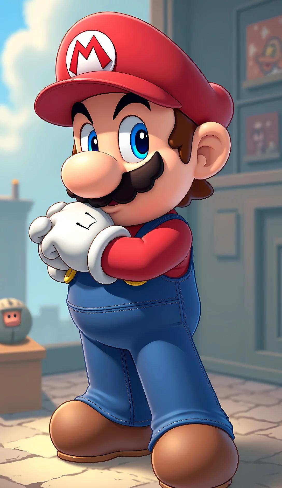 Chat with AI character: Mario