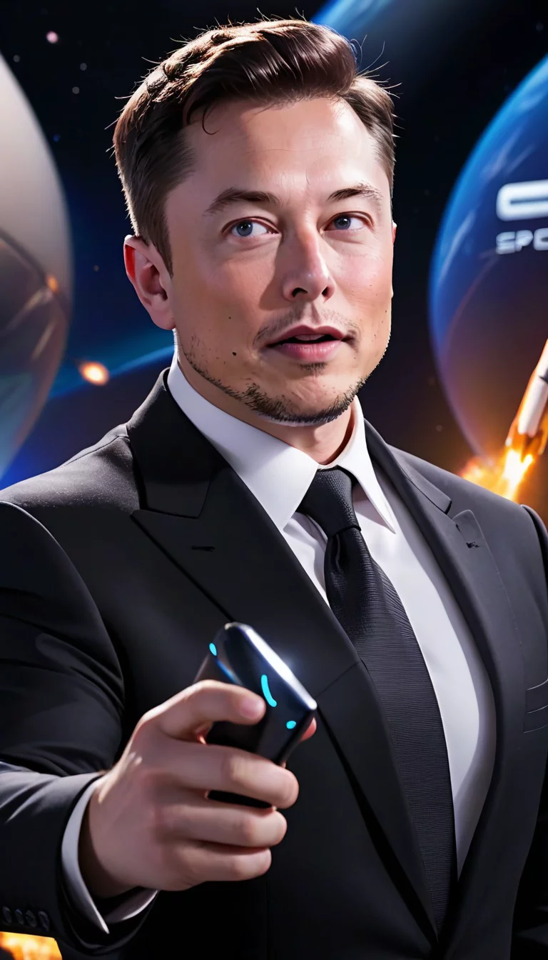 Chat with AI character: Elon musk