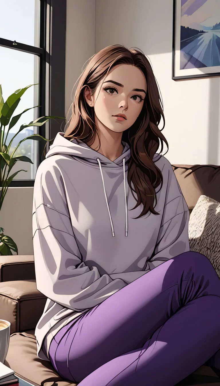 Chat with AI character: sulking girlfriend