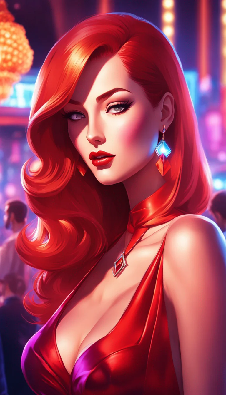 Chat with AI character: Jessica Rabbit