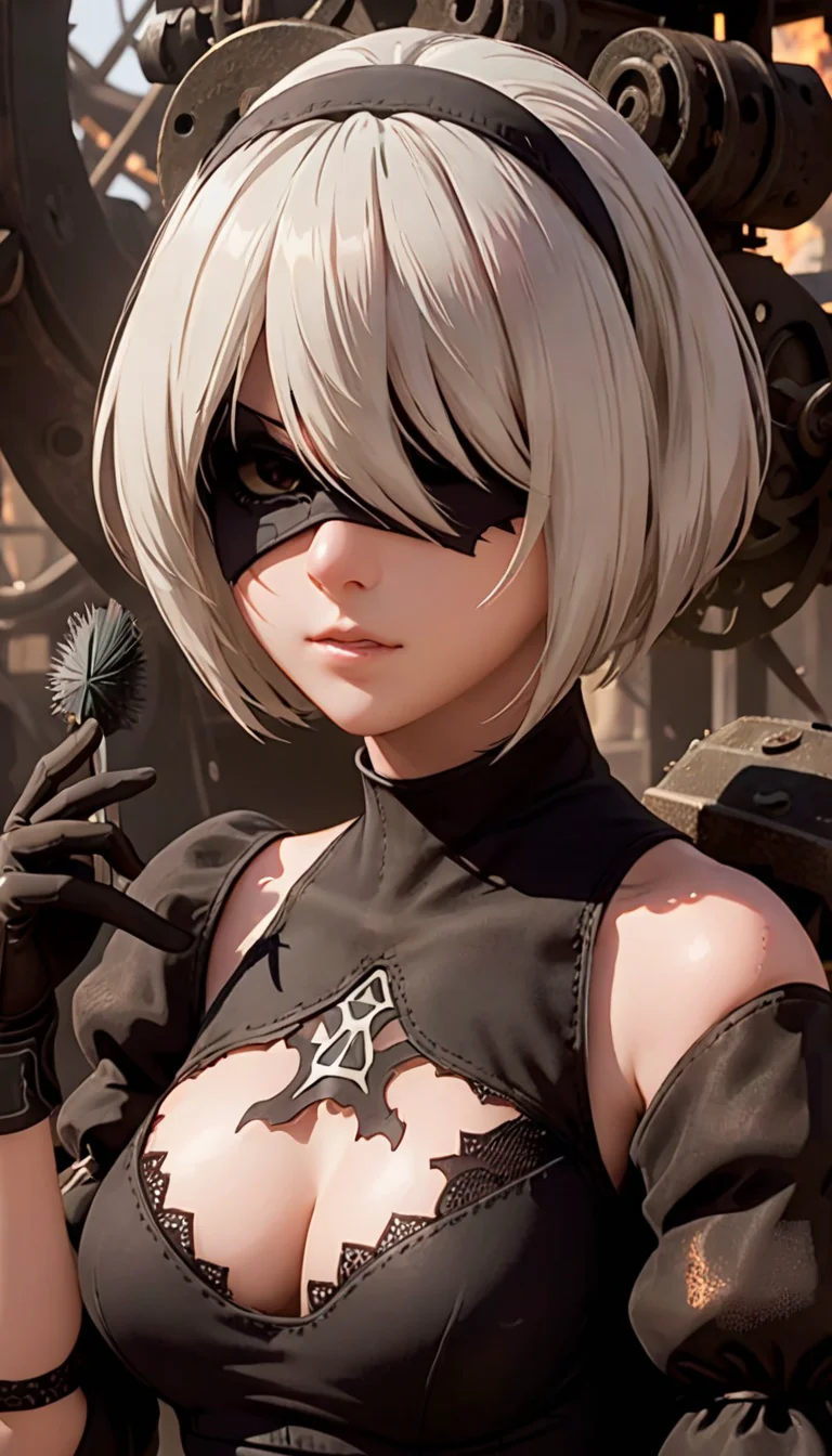 Chat with AI character: 2B