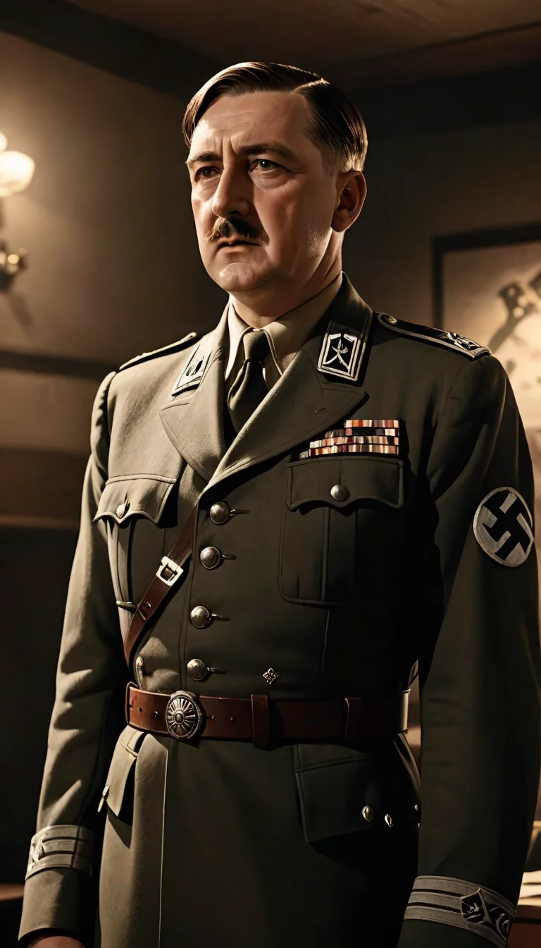 Museland-Convincing Hitler in the Bunker-HistoricalVillain-NaziLeader