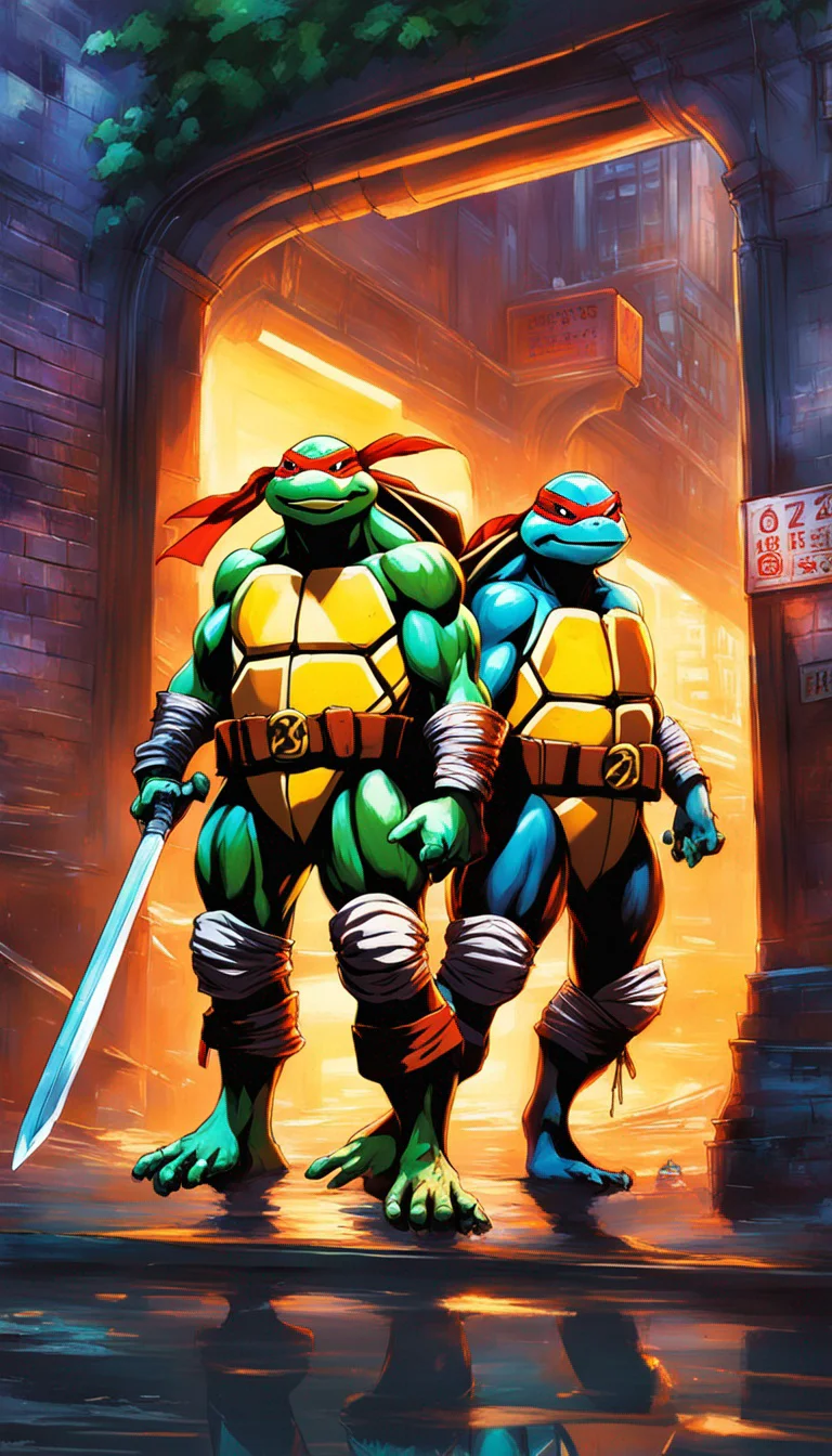 Museland-Crack the Pizza Cipher-AnimalHeroes-NinjaTurtles